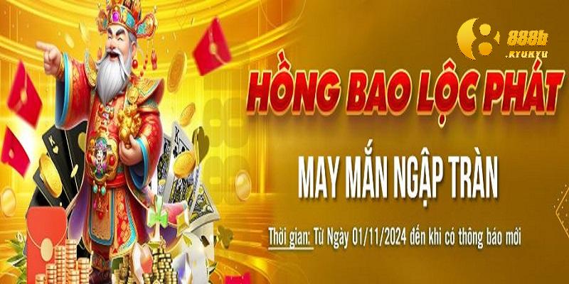Hồng bao lộc phát là một trong những khuyến mãi 888B được săn đón hàng đầu